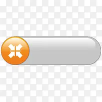 卡通灰色矢量按钮-空若网 卡通灰色矢量按钮-空若网