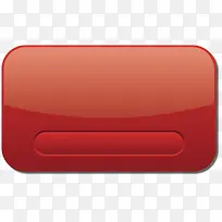 红色矢量按钮-空若网 红色矢量按钮-空若网