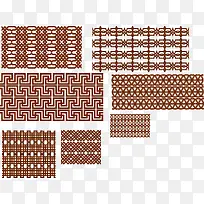 中国风网格底纹矢量-空若网 中国风网格底纹矢量-空若网