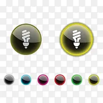 彩色荧光灯按钮-空若网 彩色荧光灯按钮-空若网