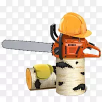 木柴原木摄影图例.链锯头盔-空若网 木柴原木摄影图例.链锯头盔-空若网