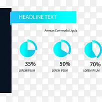 矢量手绘百分比数据-空若网 矢量手绘百分比数据-空若网