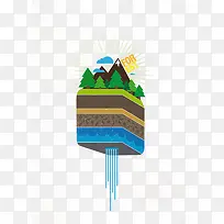 扁平化地表-空若网 扁平化地表-空若网