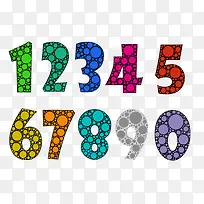 阿拉伯数字特效字-空若网 阿拉伯数字特效字-空若网