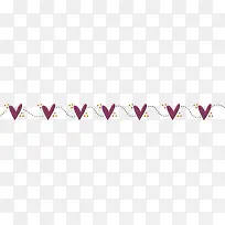 爱心分割线-空若网 爱心分割线-空若网