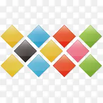 扁平化正方形-空若网 扁平化正方形-空若网