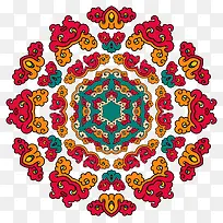 矢量中式图案-空若网 矢量中式图案-空若网