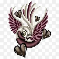 卡通手绘凤凰-空若网 卡通手绘凤凰-空若网