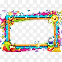 可爱小清新邮票边框-空若网 可爱小清新邮票边框-空若网