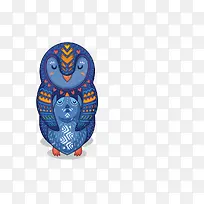 蓝色企鹅-空若网 蓝色企鹅-空若网