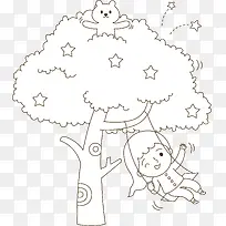 荡秋千png矢量元素-空若网 荡秋千png矢量元素-空若网