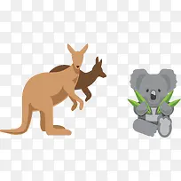 澳大利亚袋鼠考拉-空若网 澳大利亚袋鼠考拉-空若网
