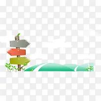 矢量小路风景素材-空若网 矢量小路风景素材-空若网