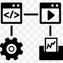 数据流图图标-空若网 数据流图图标-空若网