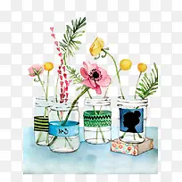 卡通玻璃花瓶-空若网 卡通玻璃花瓶-空若网