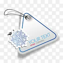 雪花三角形英文字母吊牌-空若网 雪花三角形英文字母吊牌-空若网