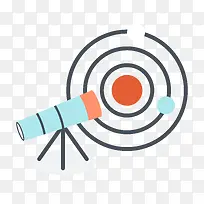 矢量天文望远镜素材-空若网 矢量天文望远镜素材-空若网