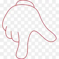 创意手绘卡通手掌图-空若网 创意手绘卡通手掌图-空若网