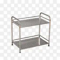 厨房置物架落地不锈钢微波炉架子-空若网 厨房置物架落地不锈钢微波炉架子-空若网