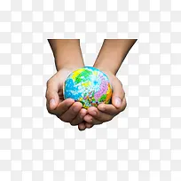 手捧地球-空若网 手捧地球-空若网