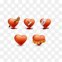 情人节爱心图案-空若网 情人节爱心图案-空若网