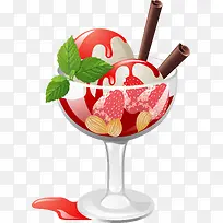 卡通多彩冰激淋-空若网 卡通多彩冰激淋-空若网