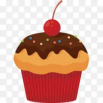 美味巧克力杯子蛋糕-空若网 美味巧克力杯子蛋糕-空若网