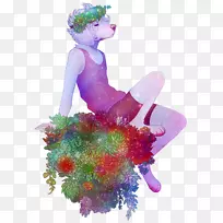 薰衣草紫罗兰紫-空若网 薰衣草紫罗兰紫-空若网