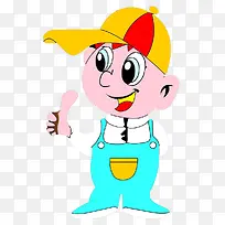 可爱卡通点赞人-空若网 可爱卡通点赞人-空若网