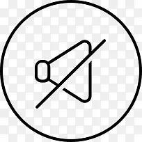 静音图标-空若网 静音图标-空若网