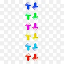 水晶按钮箭头矢量图下载-空若网 水晶按钮箭头矢量图下载-空若网