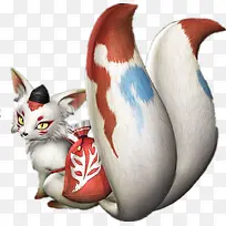 白色火狐狸素材-空若网 白色火狐狸素材-空若网