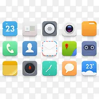 手机界面图标-空若网 手机界面图标-空若网