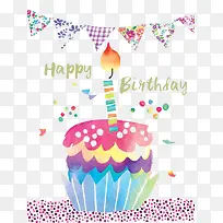 卡通生日蛋糕-空若网 卡通生日蛋糕-空若网