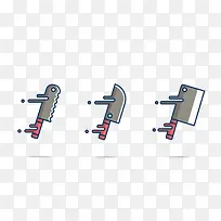 刀子插画素材合集-空若网 刀子插画素材合集-空若网
