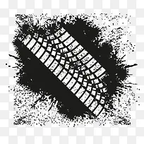 黑色车轮印-空若网 黑色车轮印-空若网