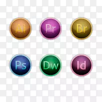 Adobe系统adobe插画图标-adobe-空若网 Adobe系统adobe插画图标-adobe-空若网