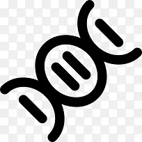 DNA脱氧核糖核酸链图标-空若网 DNA脱氧核糖核酸链图标-空若网