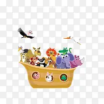 手绘卡通动物-空若网 手绘卡通动物-空若网