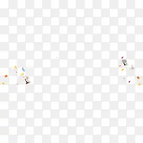 彩色漂浮家电装饰-空若网 彩色漂浮家电装饰-空若网