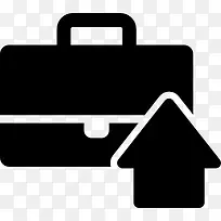 办公室的公文包图标-空若网 办公室的公文包图标-空若网