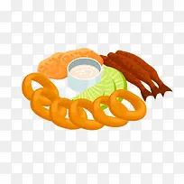 油炸圈圈蔬菜-空若网 油炸圈圈蔬菜-空若网