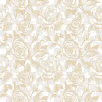 玫瑰花纹背景——矢量素材-空若网 玫瑰花纹背景——矢量素材-空若网