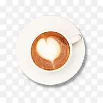 拉花桃心咖啡-空若网 拉花桃心咖啡-空若网