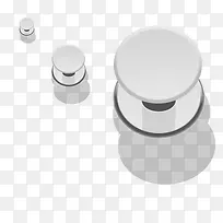 白色矢量大头针-空若网 白色矢量大头针-空若网