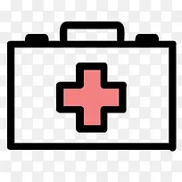 矢量扁平医药箱素材-空若网 矢量扁平医药箱素材-空若网