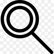放大镜搜索按钮图标-空若网 放大镜搜索按钮图标-空若网