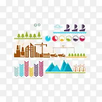 卡通小清新商务数据分析元素-空若网 卡通小清新商务数据分析元素-空若网