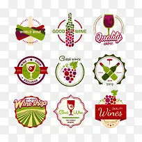 创意红酒标志-空若网 创意红酒标志-空若网