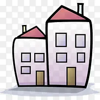 卡通公寓楼房-空若网 卡通公寓楼房-空若网